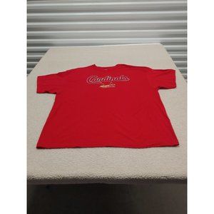 St Louis Cardinals T Shirt Womens 3XL Short Sleeve Red‎ major league baseball